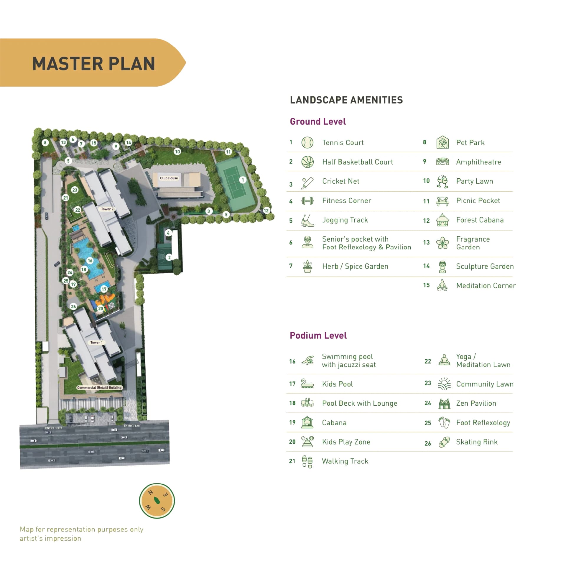 Birla Tisya Master Plan Image