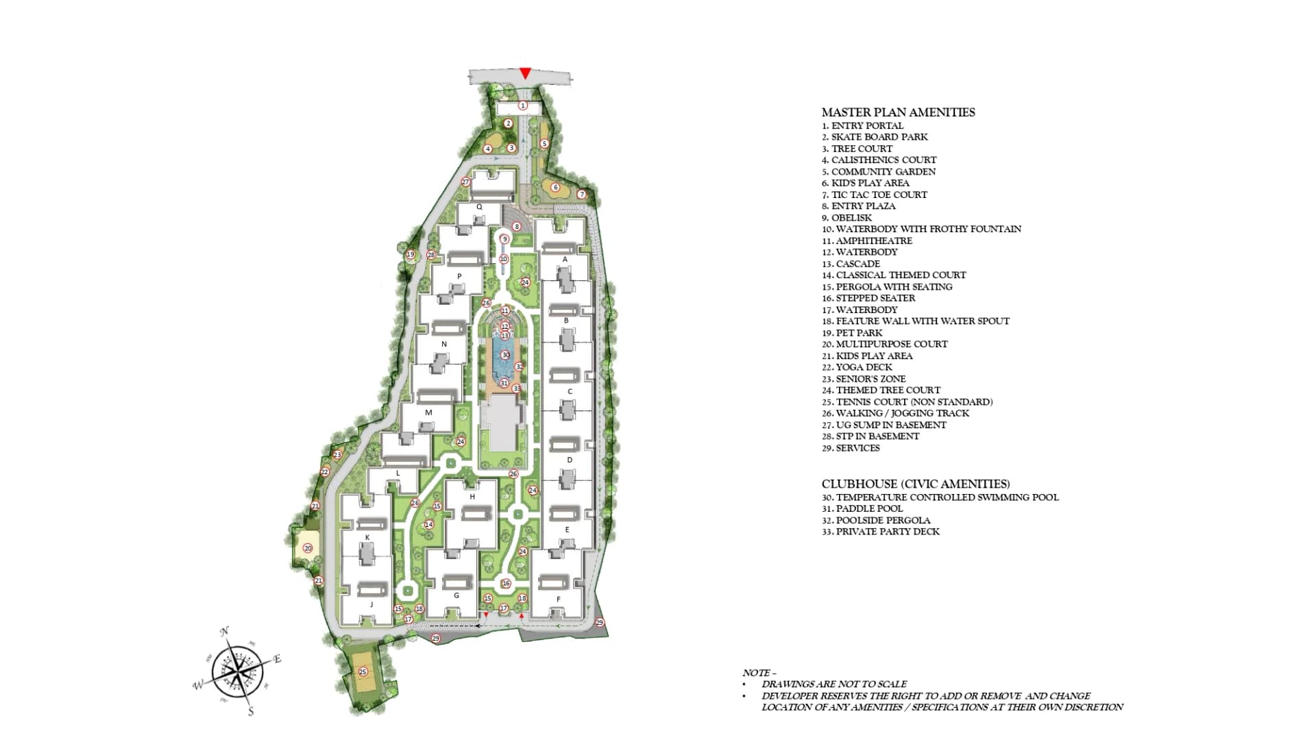 Godrej Athena Master Plan Image
