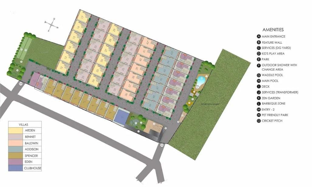 42 Marquis,Sarjapur Road,Bengaluru- Master Plan