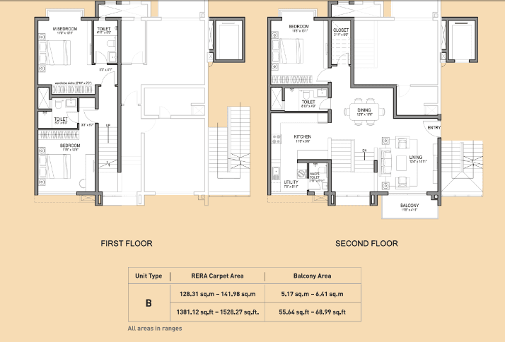 Birla Alokya,Whitefield,Bengaluru- 3BHK Floor Plan