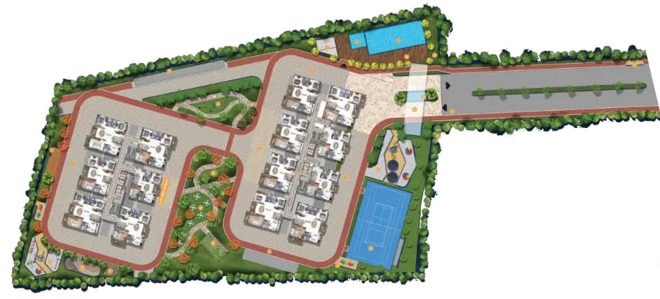 Abhee Kingscourt Master Plan Image