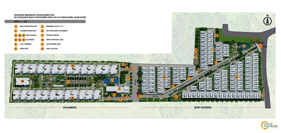 Radiance Gardenia Master Plan Image