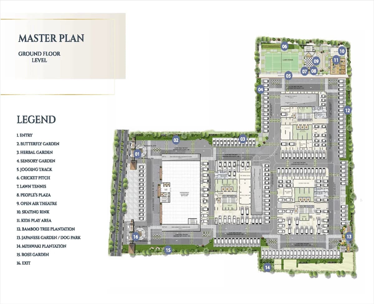 SBR Minara Master Plan Image