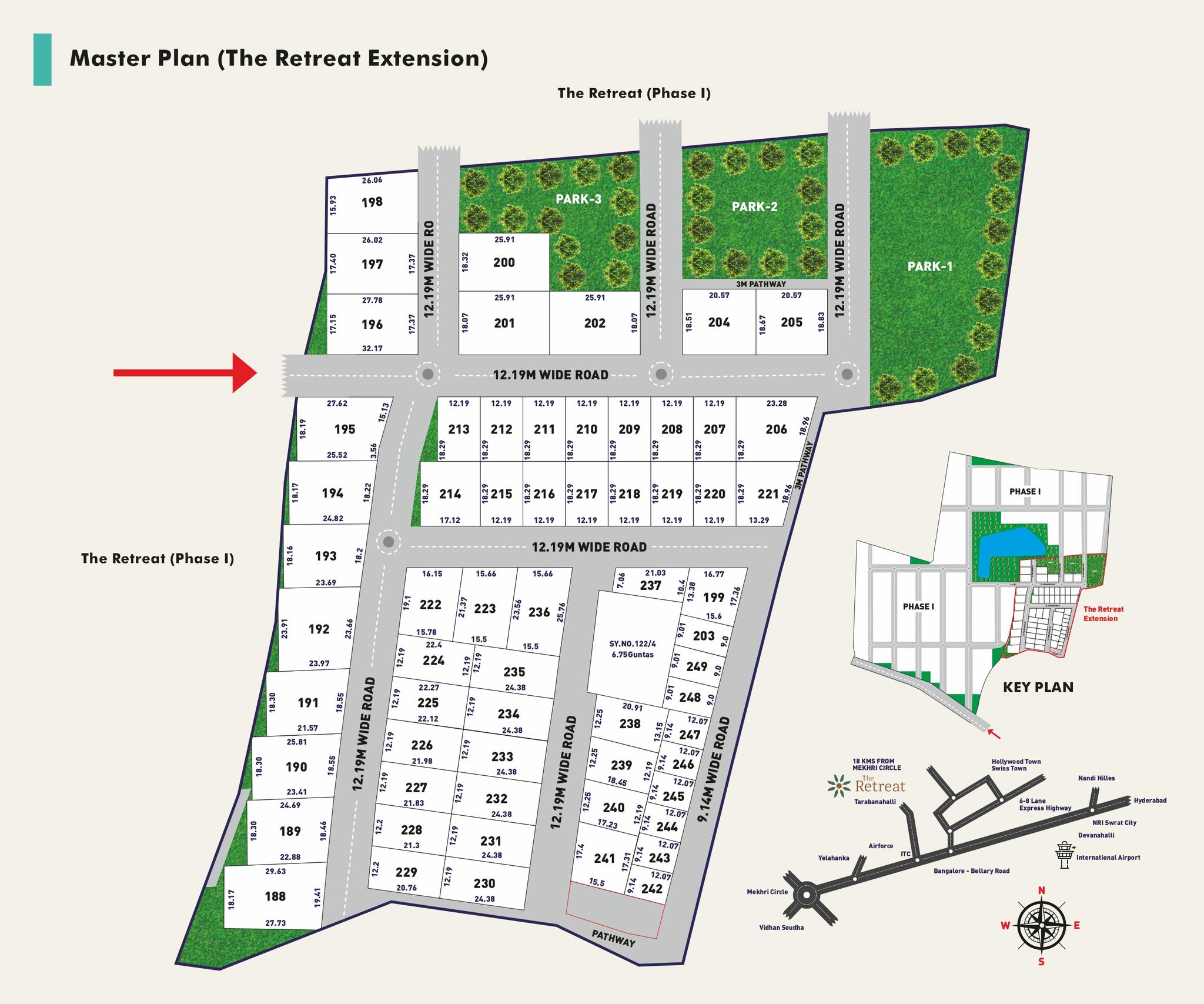 The Retreat ,Devanahalli,Bengaluru- Master Plan