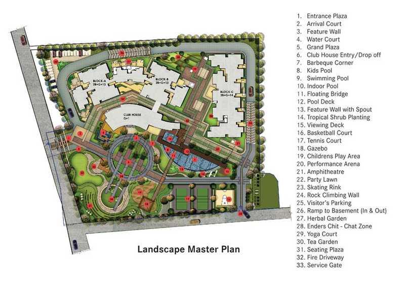 Century Breeze,Jakkur,Bengaluru- Master Plan