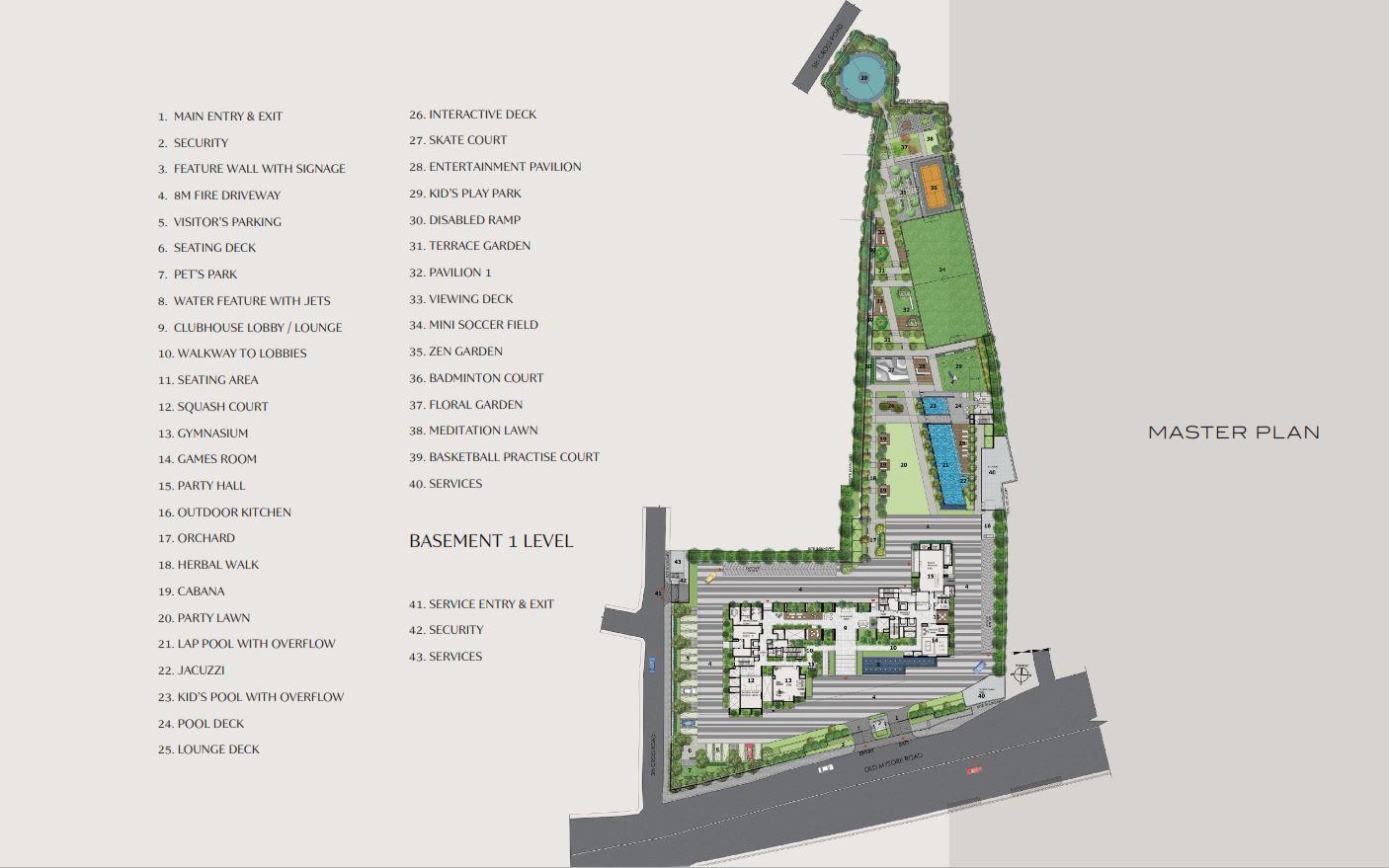 DNR Highline,Rajaji Nagar,Bengaluru- Master Plan