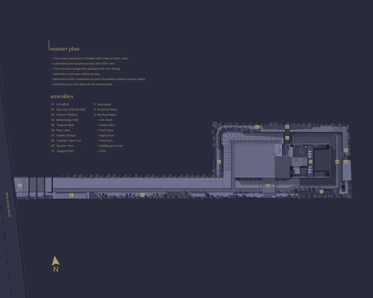 Sobha Insignia Master Plan Image