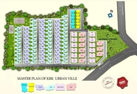 KRK Urban Ville Master Plan Image