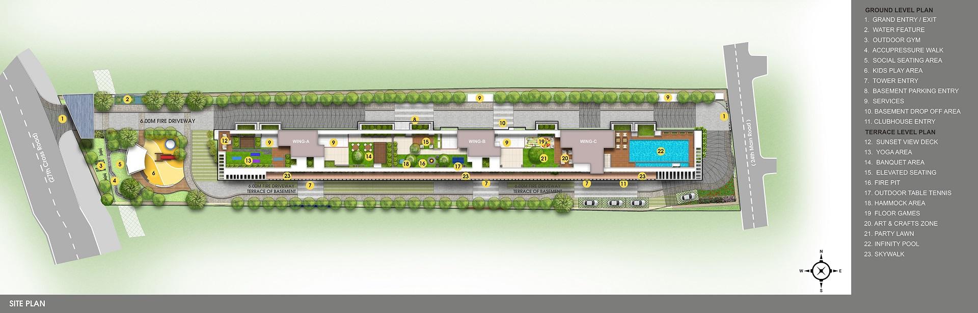 Purva Meraki,HSR Layout,Bengaluru- Master Plan
