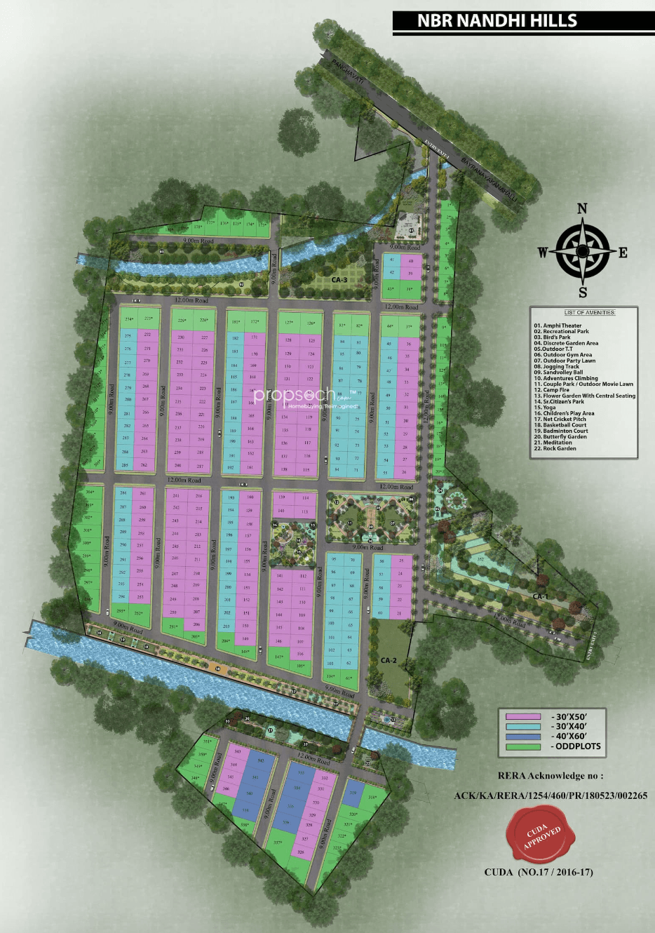 NBR Hill view,Nandi Hills,Bengaluru- Master Plan