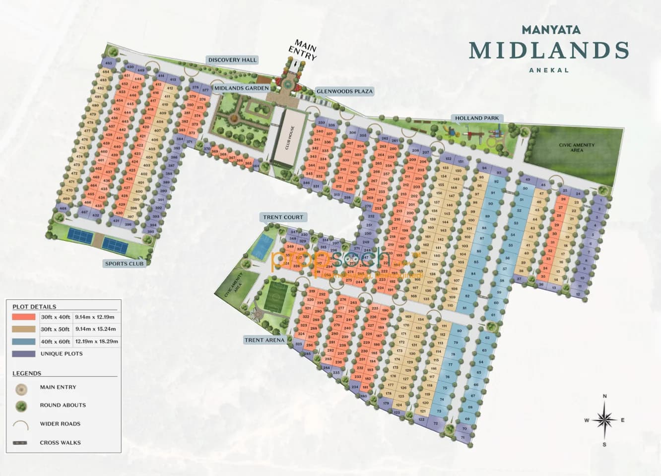 Manyata Midlands Master Plan Image