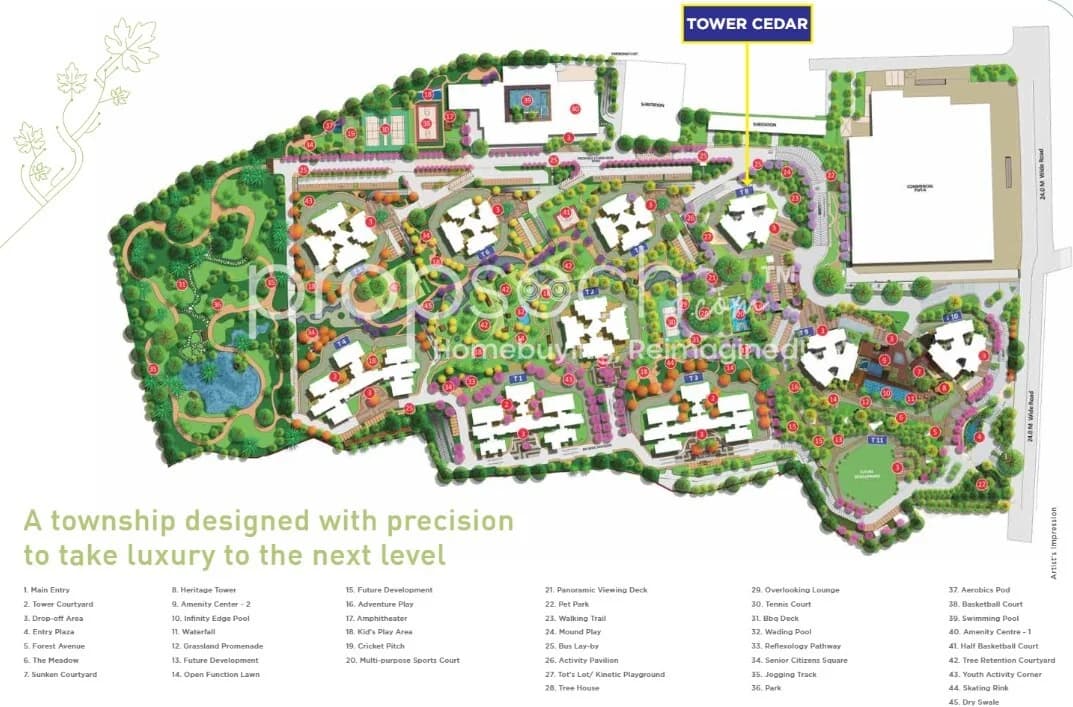 Parkwest 2.0,Binnypet,Bengaluru- Master Plan