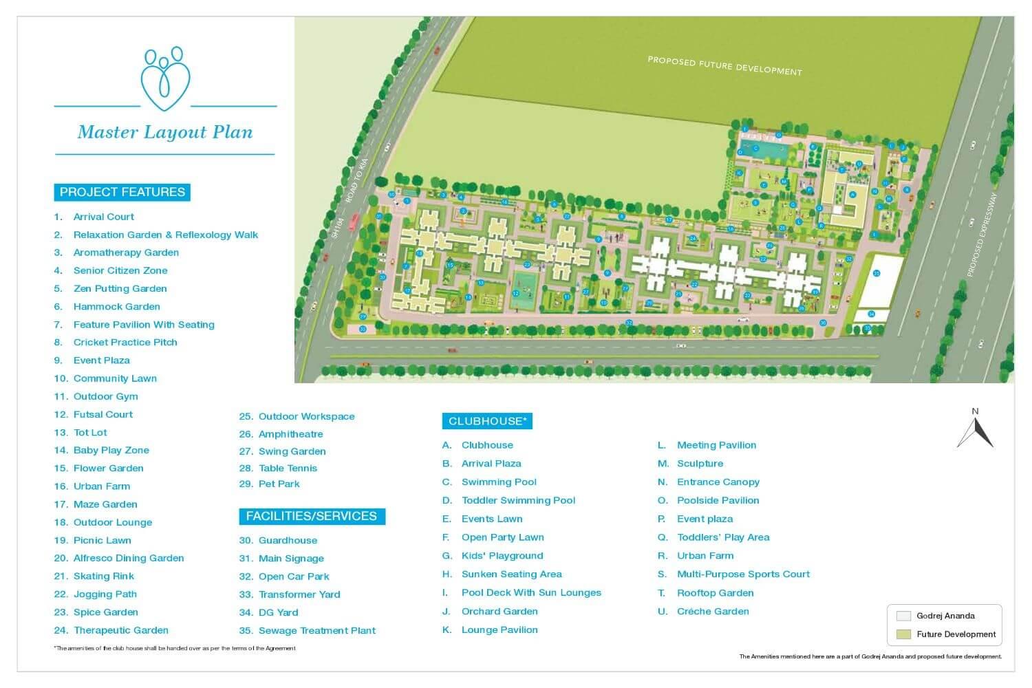Godrej Ananda Bliss,Bagalur,Bengaluru- Master Plan