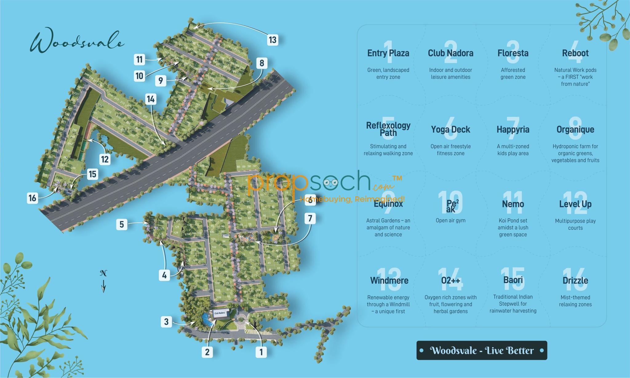 Woodsvale,Sarjapur Road,Bengaluru- Master Plan