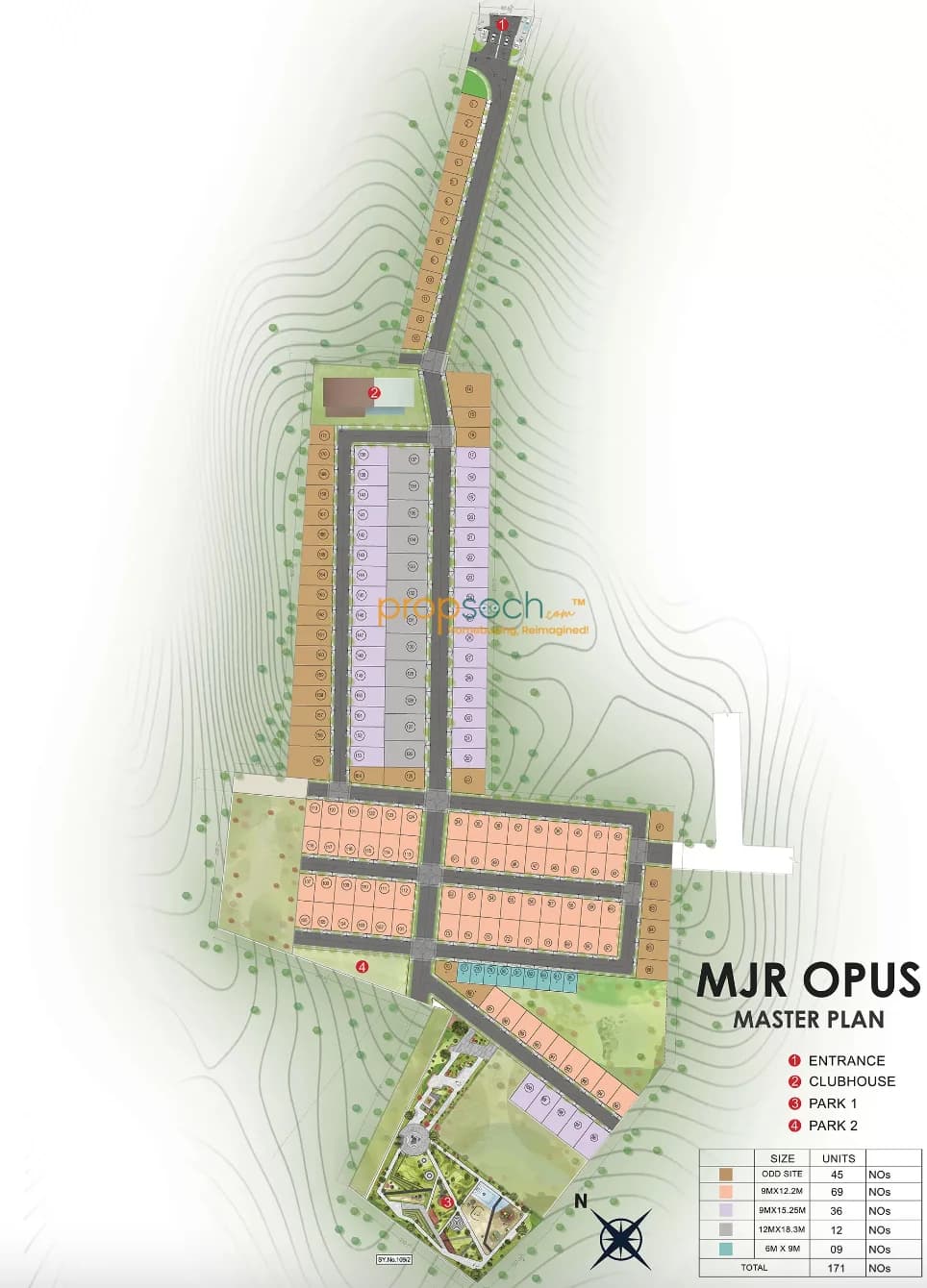 MJR Opus Master Plan Image