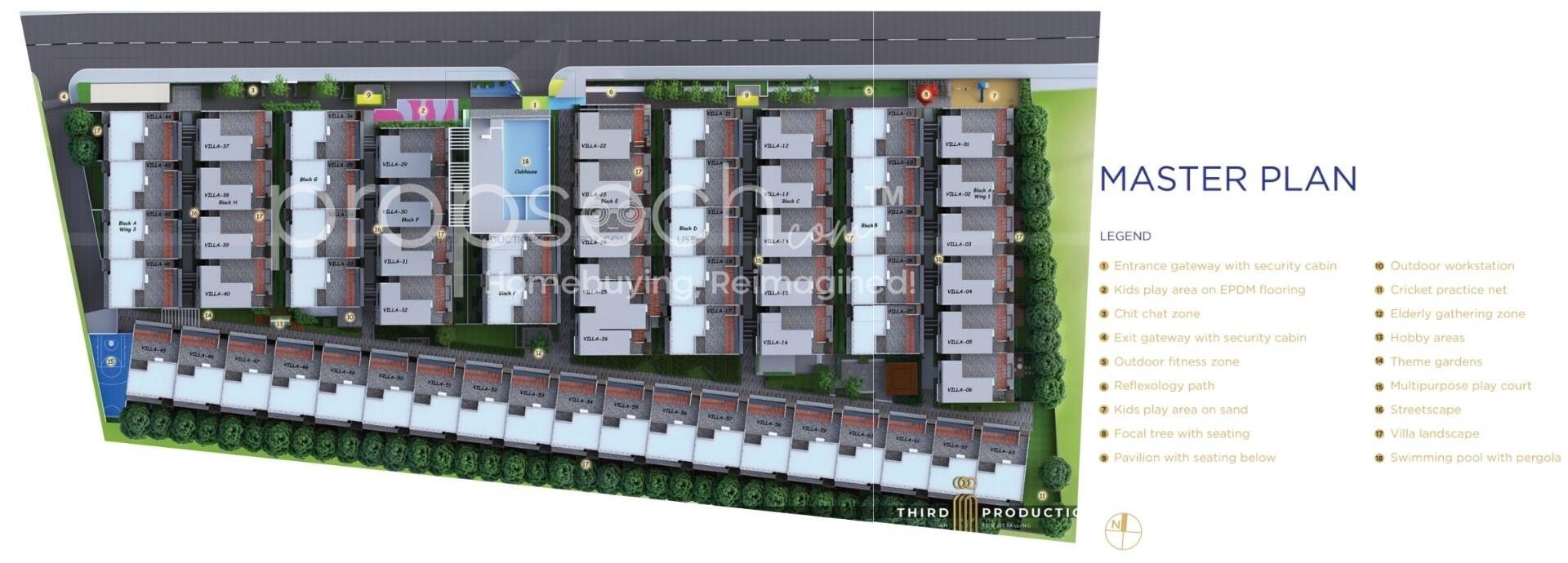 Sattva La Vita,Hennur,Bengaluru- Master Plan