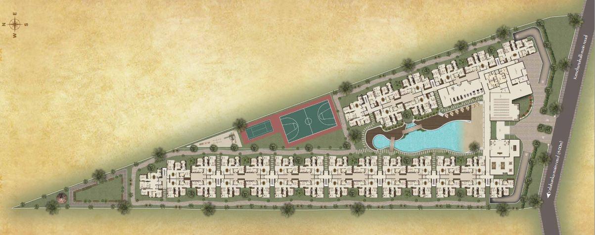 Legacy Salvador,Yelahanka,Bengaluru- Master Plan