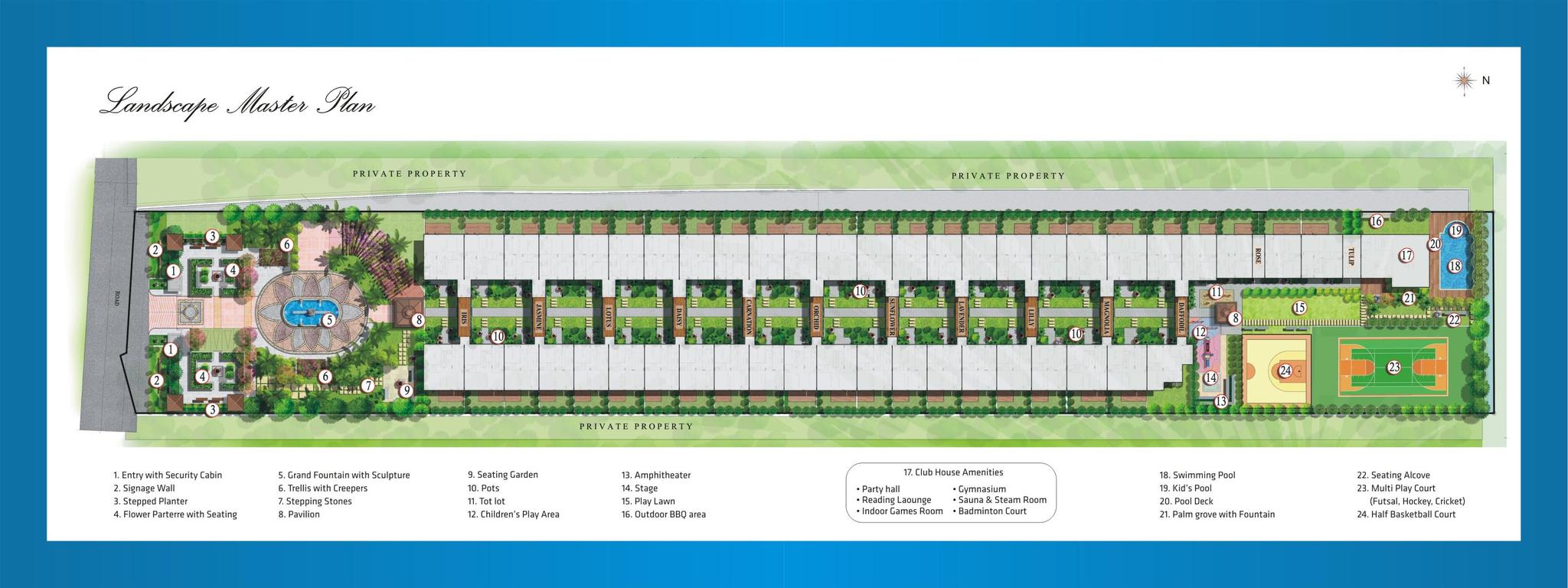 Hinduja El Jardin,Kogilu,Bengaluru- Master Plan