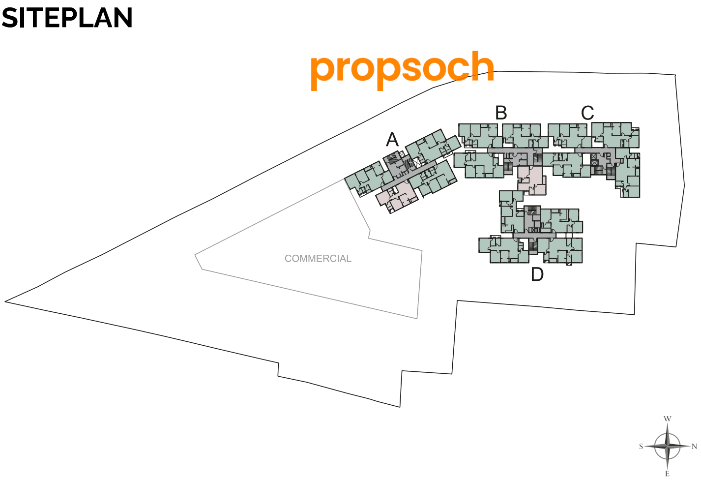 Concorde Mayfair,Yelahanka,Bengaluru- Master Plan