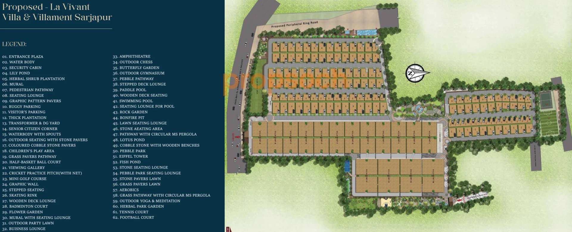 Atco La Vivant Master Plan Image