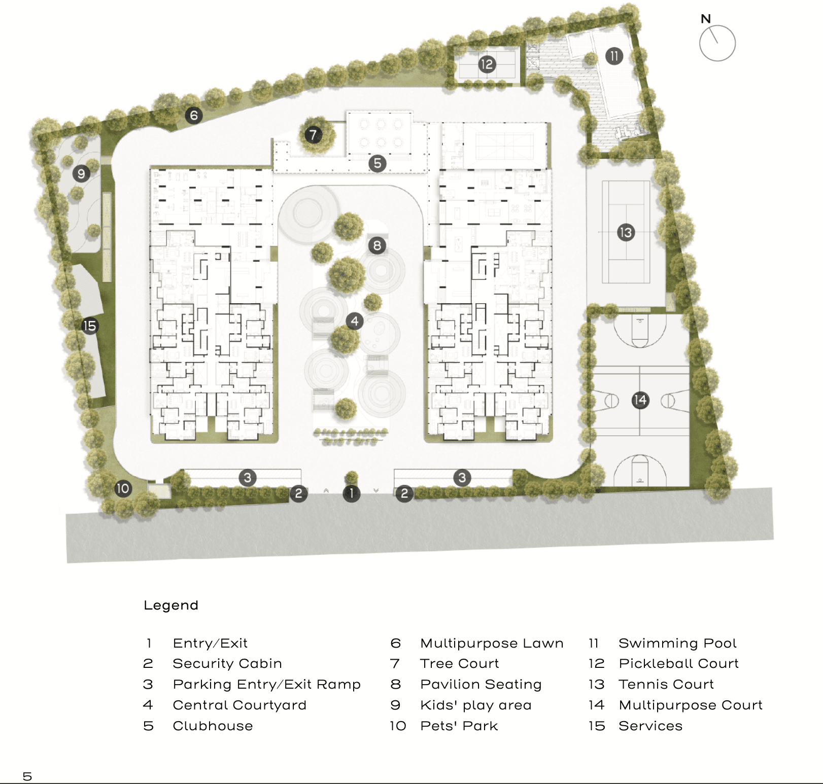 Assetz Ren & Rei,Choodasandra,Bengaluru- Master Plan