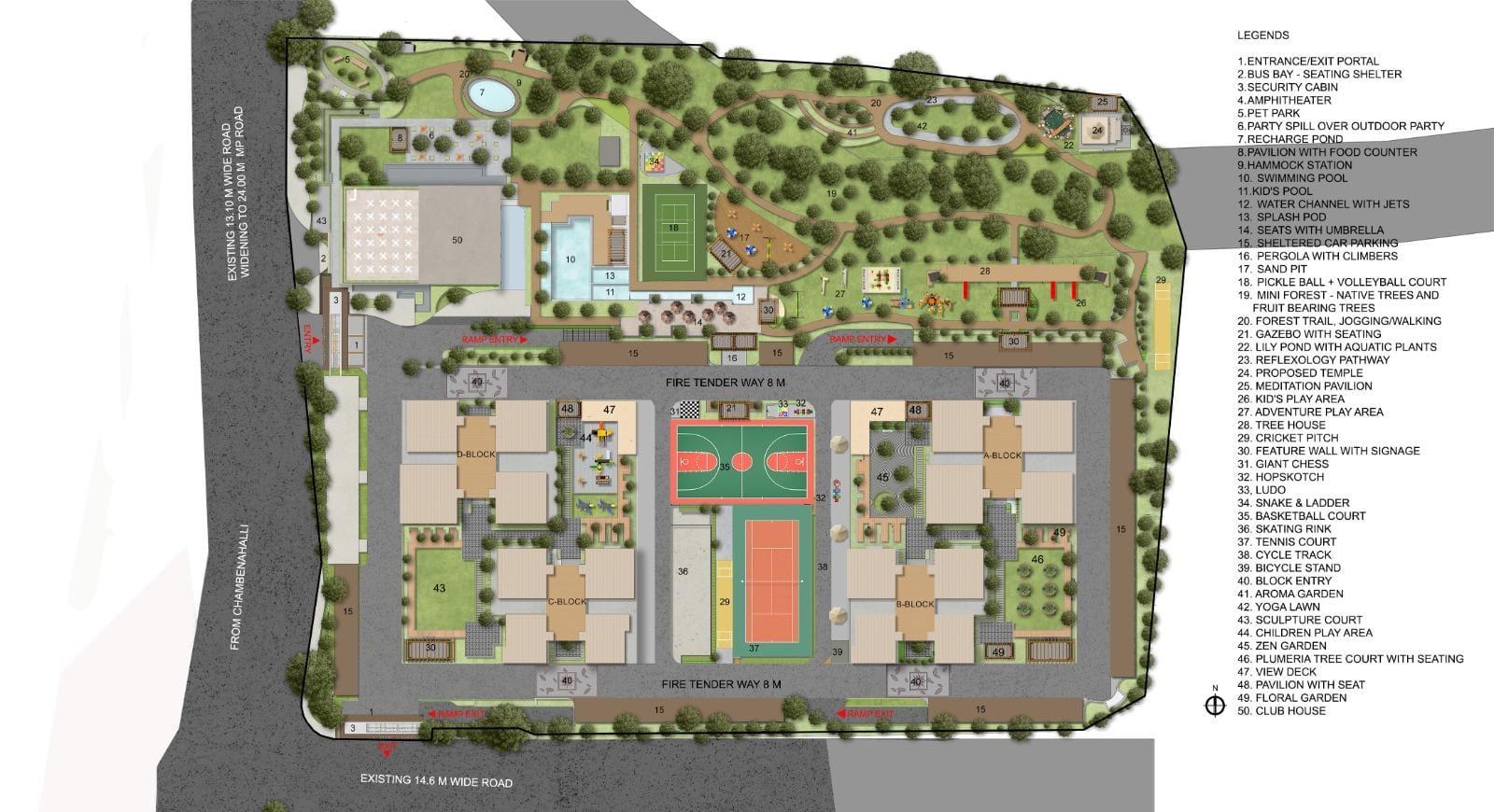 Ventara Residences,Sarjapur,Bengaluru- Master Plan