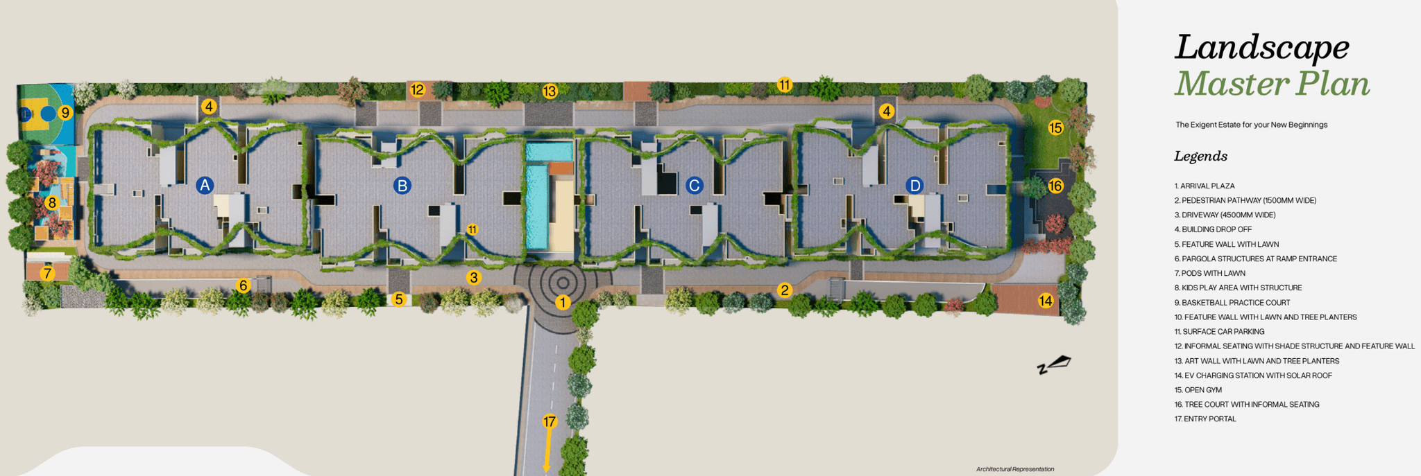 Mana Cresta,Sarjapur Road,Bengaluru- Master Plan