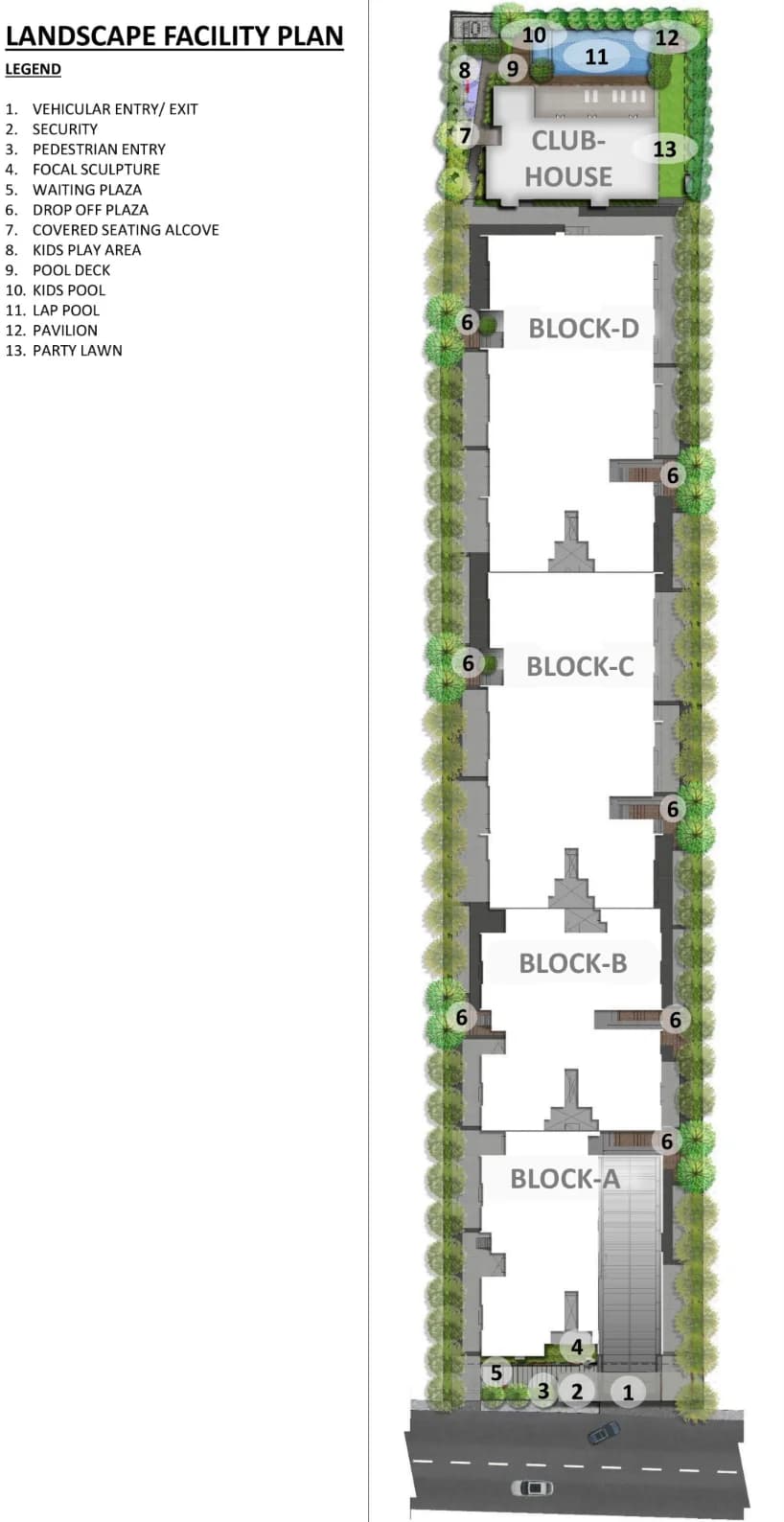 Adarsh Rosewood Master Plan Image