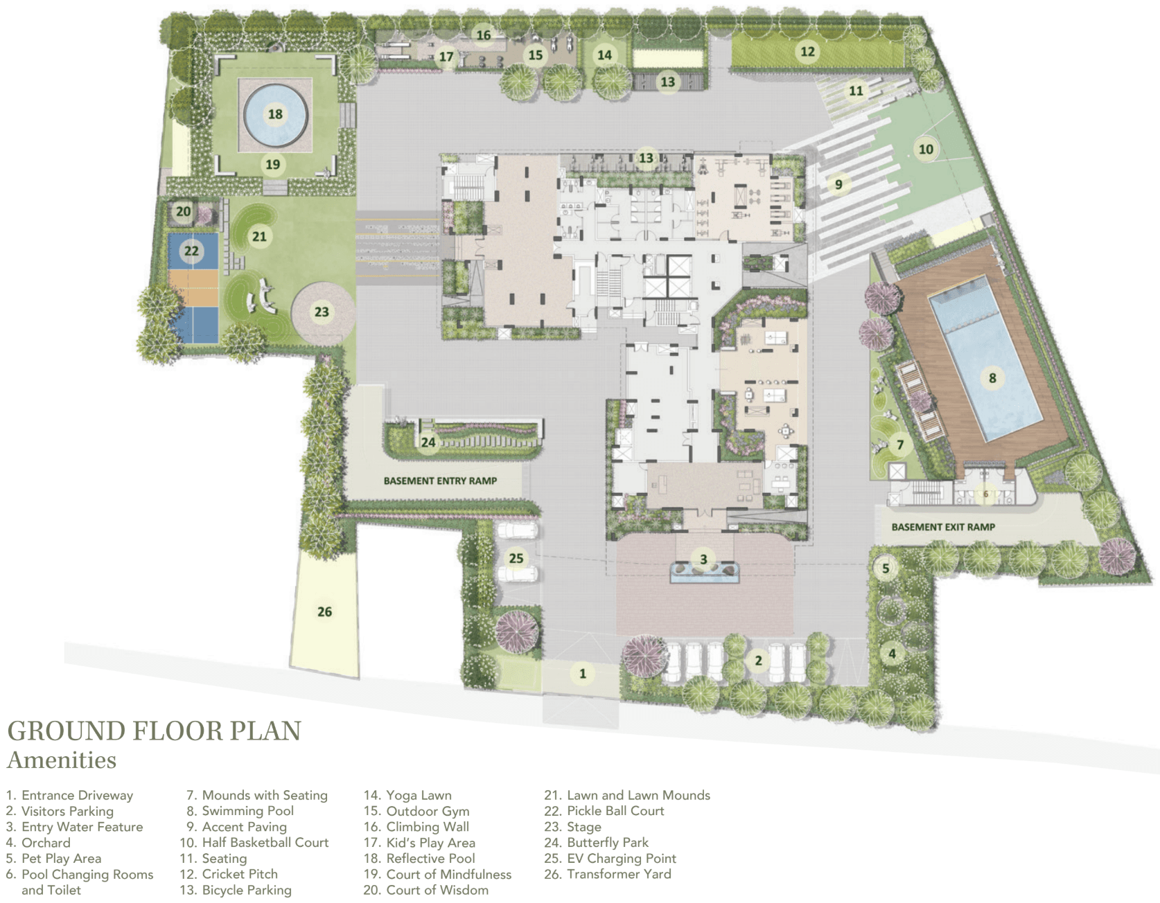 Cumins Sanctum,Jakkur,Bengaluru- Master Plan