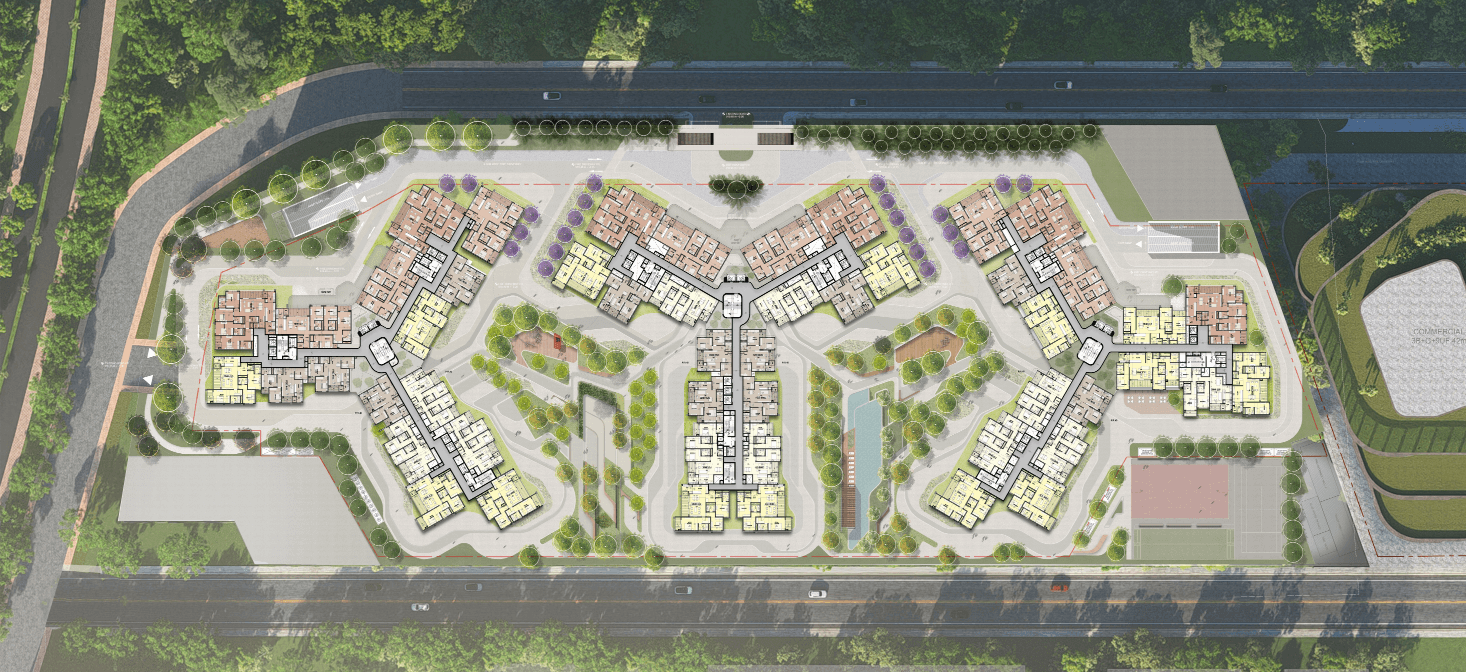 L&T Elara Celestia,Hebbal,Bengaluru- Master Plan