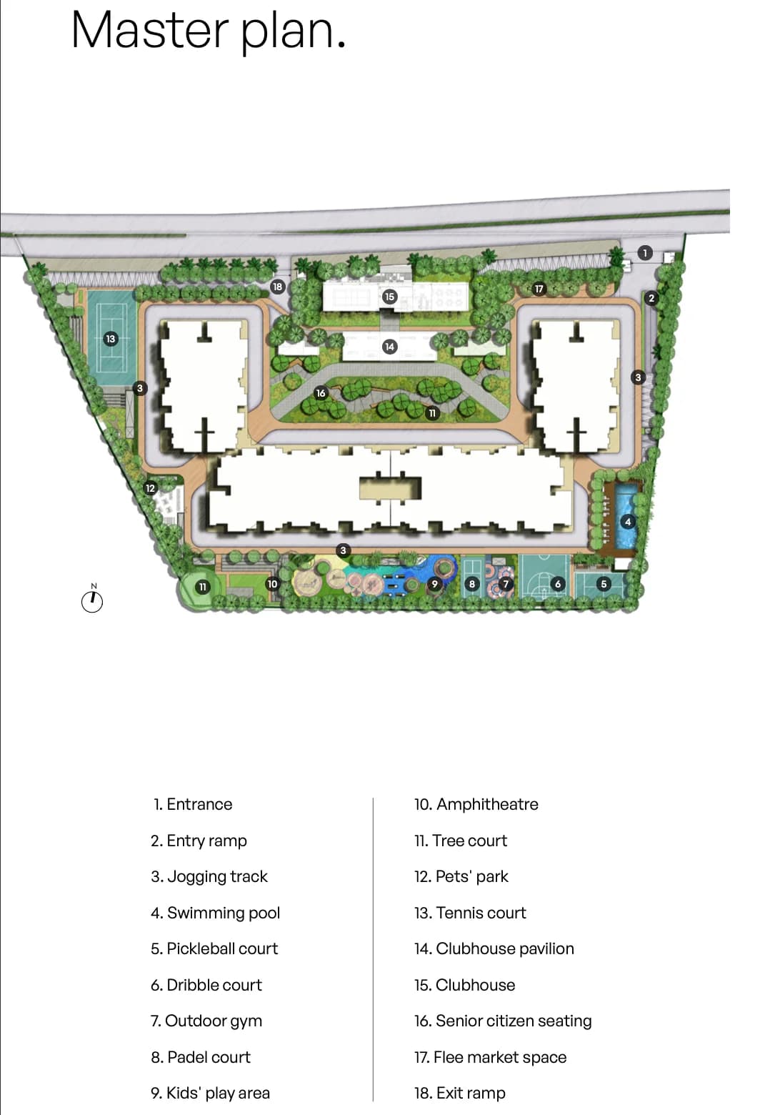 Assetz Zen & Sato Master Plan Image