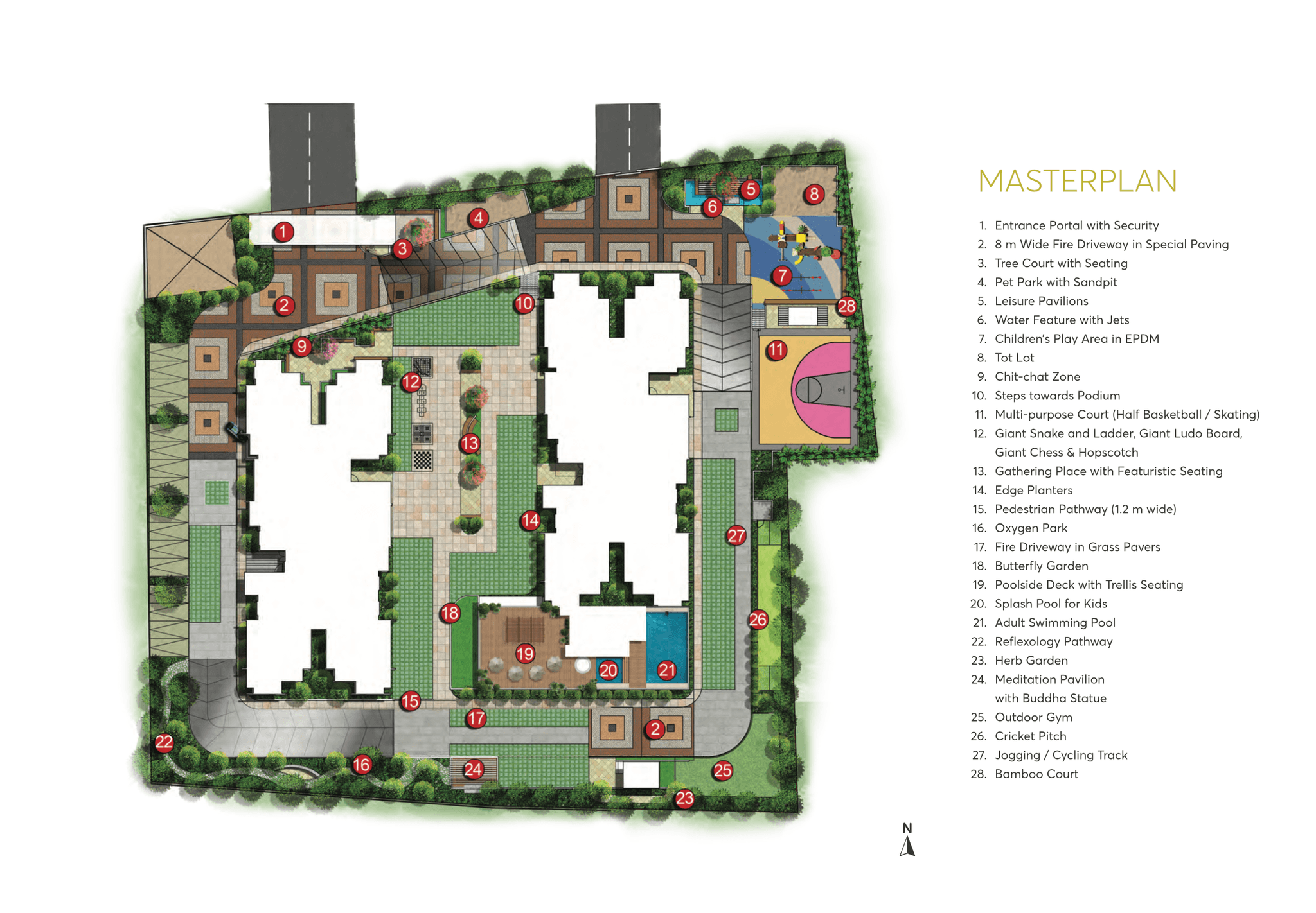 Sparkle Atmos,Anekal,Bengaluru- Master Plan