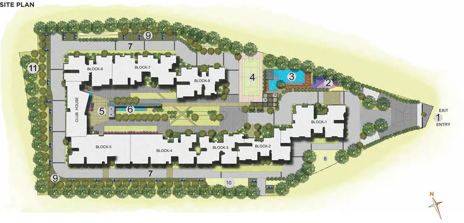 Mahaveer Celesse Master Plan Image