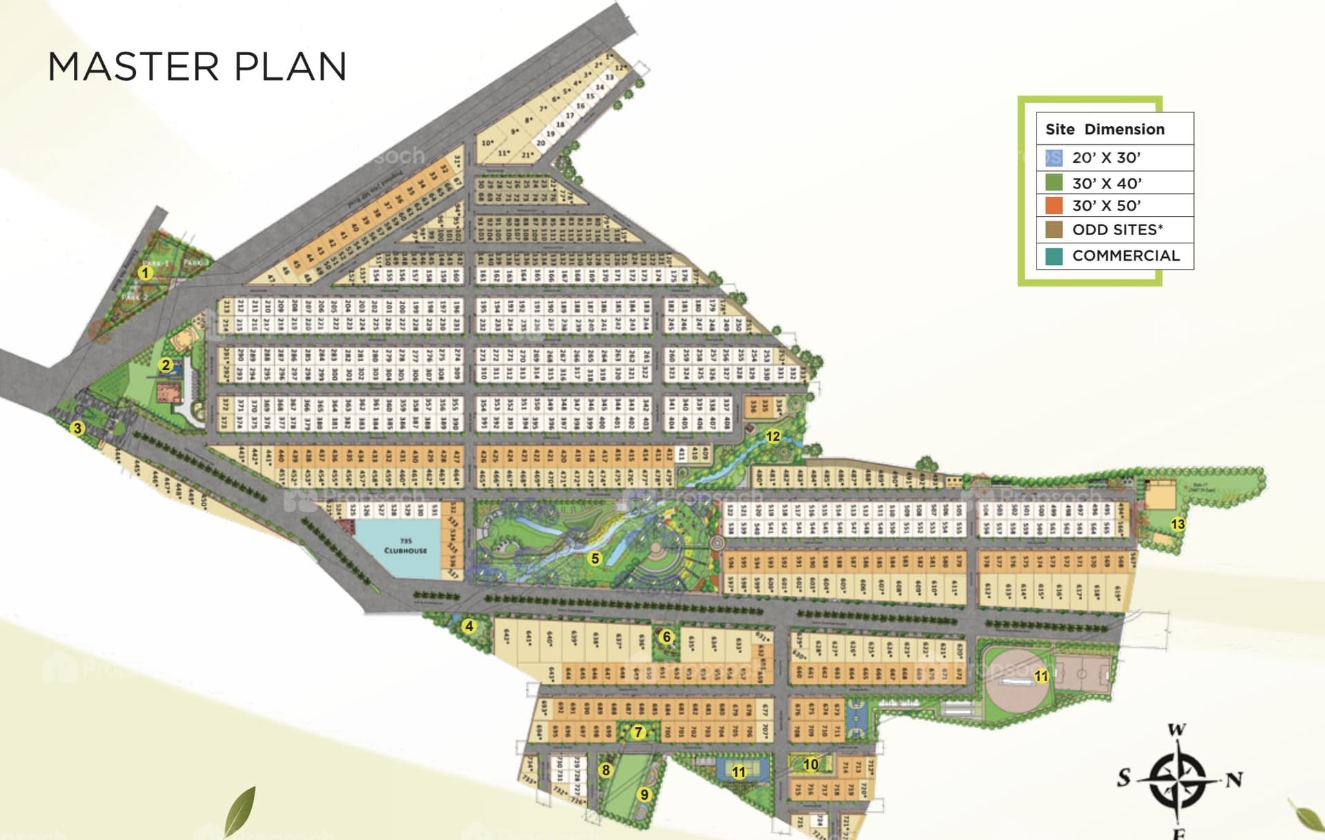 Green Groves Master Plan Image