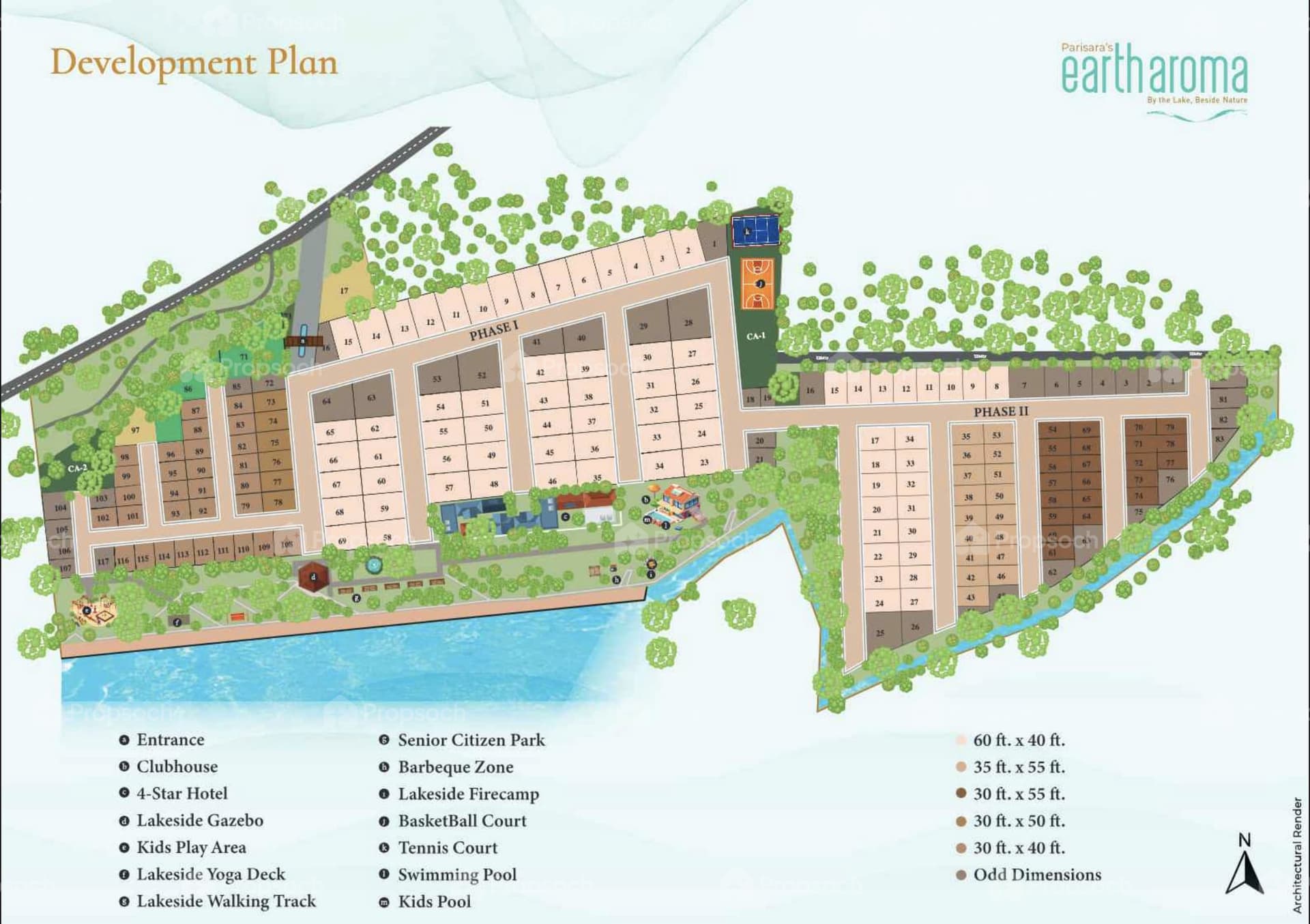 Earth Aroma Master Plan Image