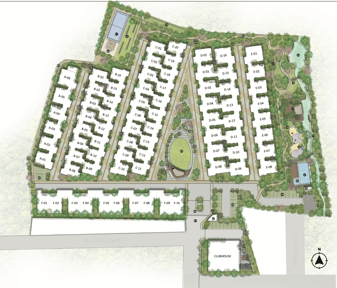 Merusri Sunscape Master Plan Image