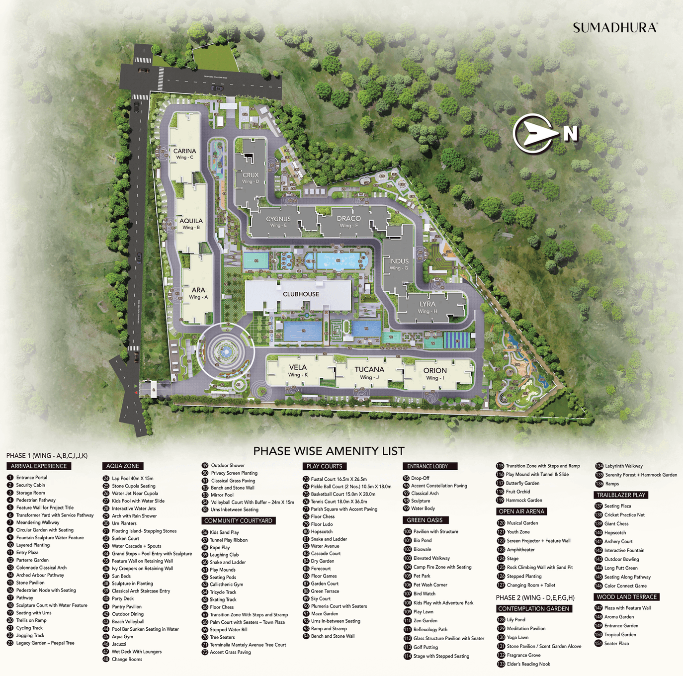 Sumadhura Edition Phase 1 Master Plan Image