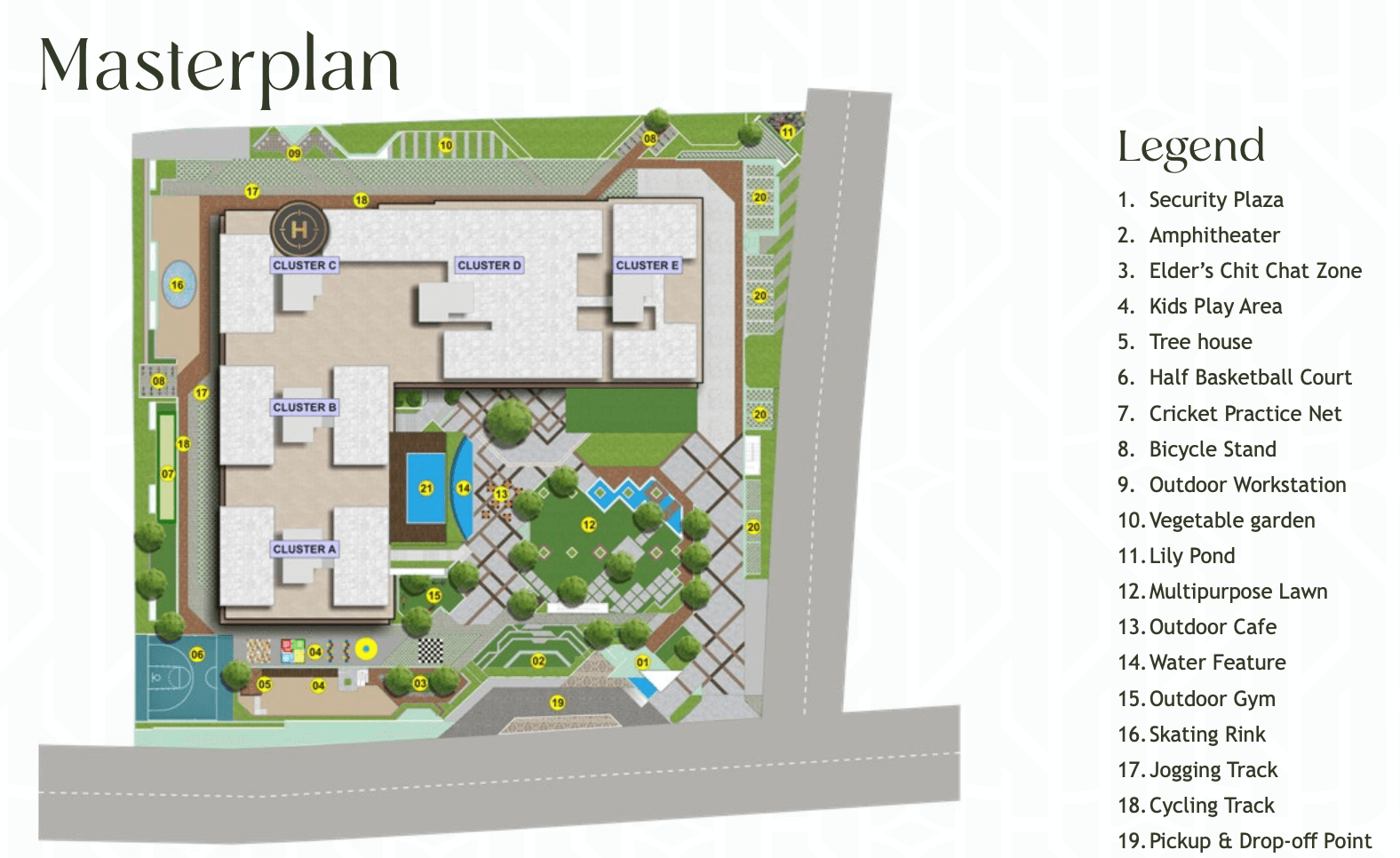 Elv The Ivory Terraces Master Plan Image