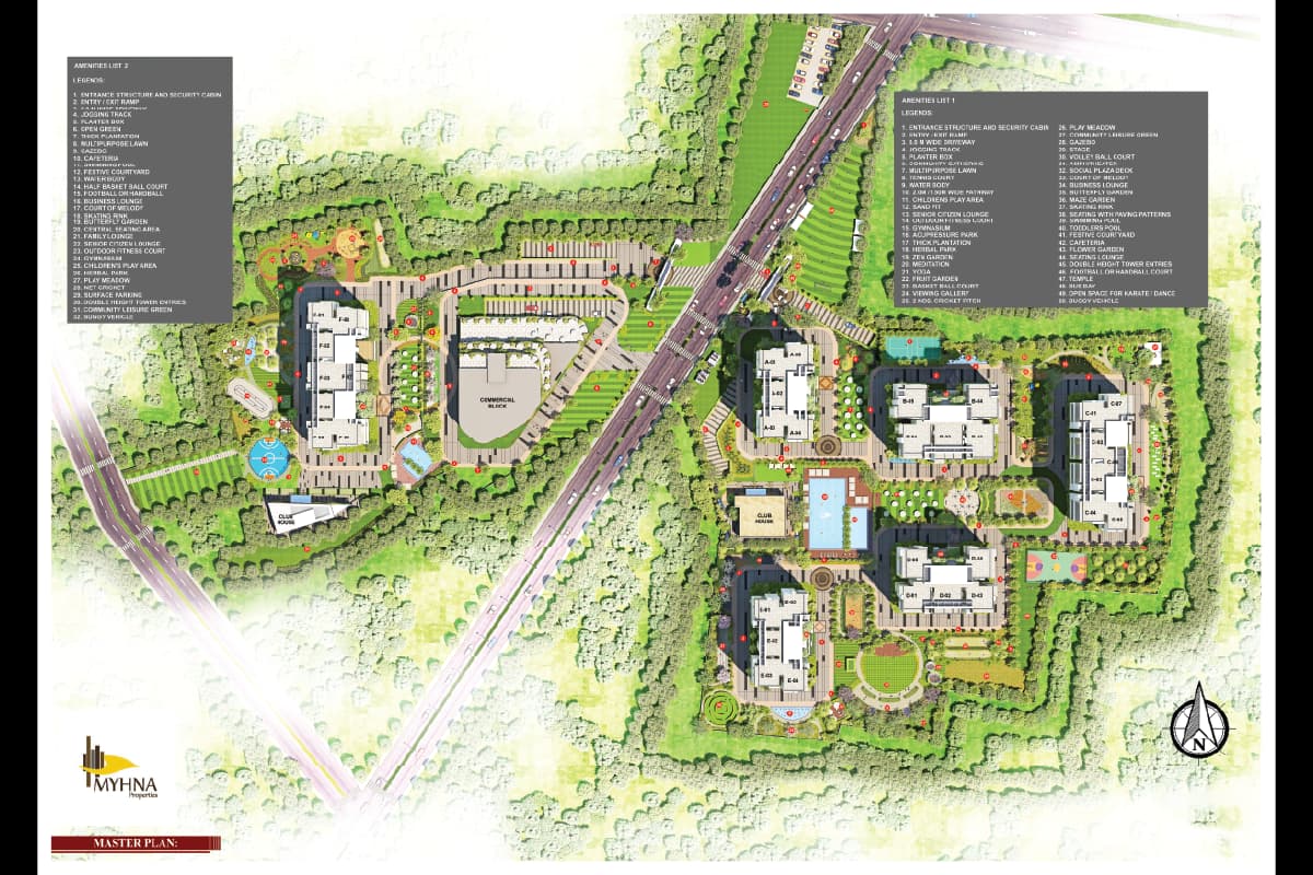 Myhna Vistara Master Plan Image