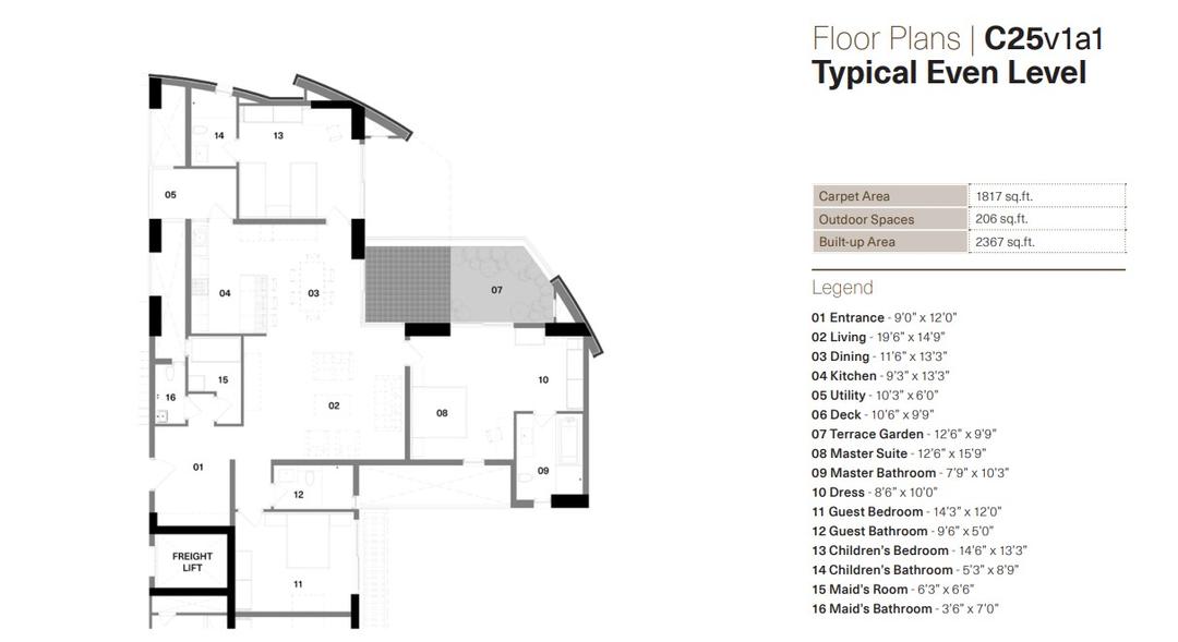 Learning To Fly,JP Nagar,Bengaluru- 3BHK Floor Plan