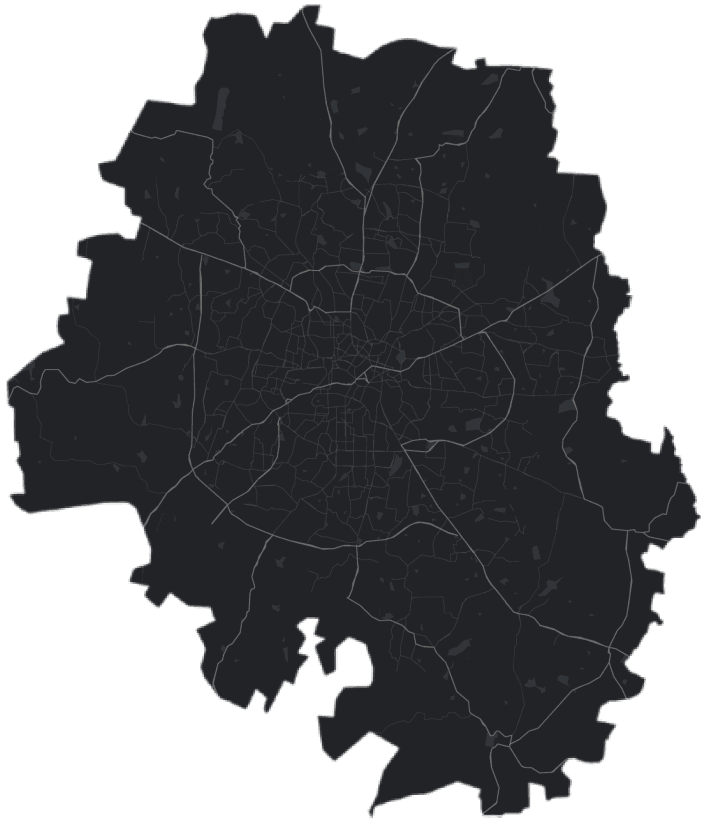 Map of Bangalore
