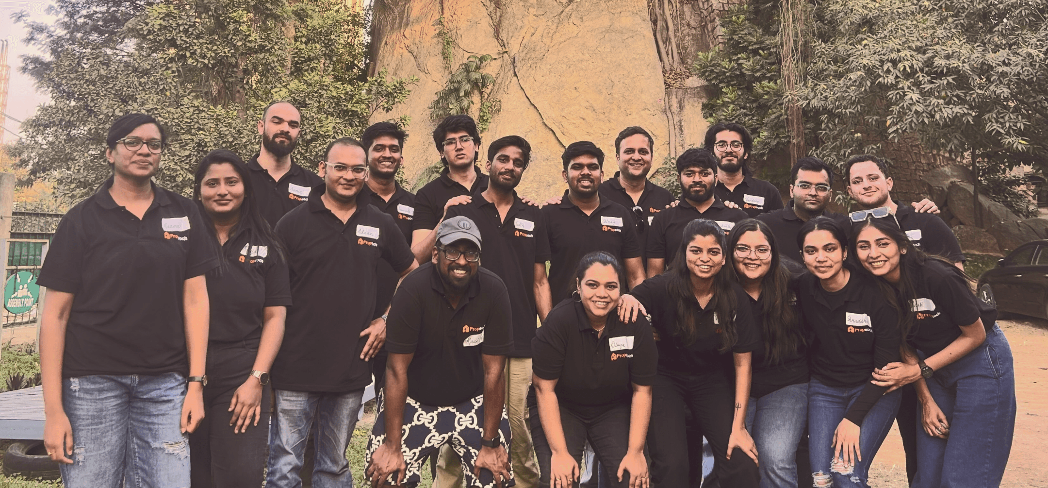 Group photo of the Propsoch team