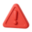 Waring Sign Icon