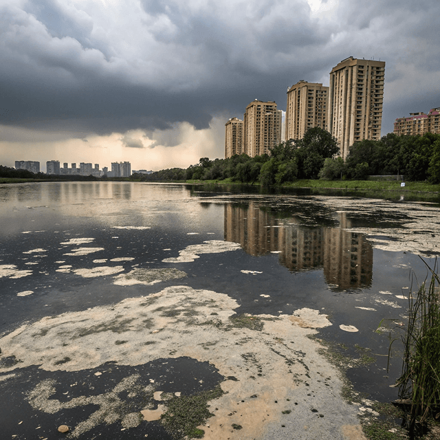 Dry / Polluted Lake