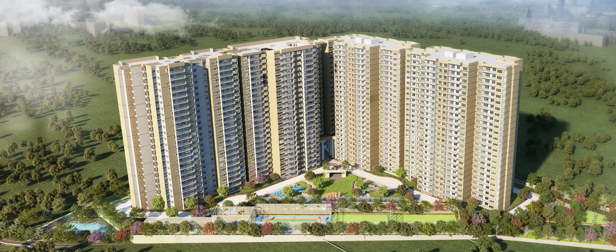 Keya The Urban Forest, Hosa Road | 2, 3 & 4 BHK Apartments in Sarjapur Rd