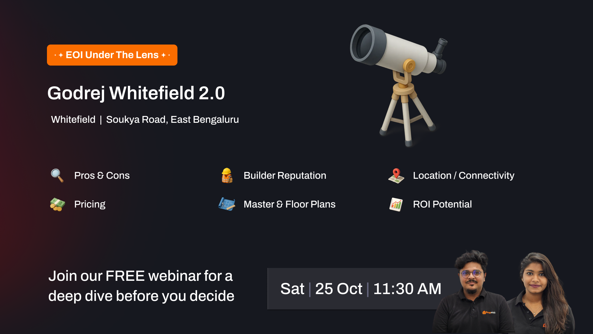 Godrej Whitefield 2.O | Premium 2 & 3 BHK Apartments on Soukya Road