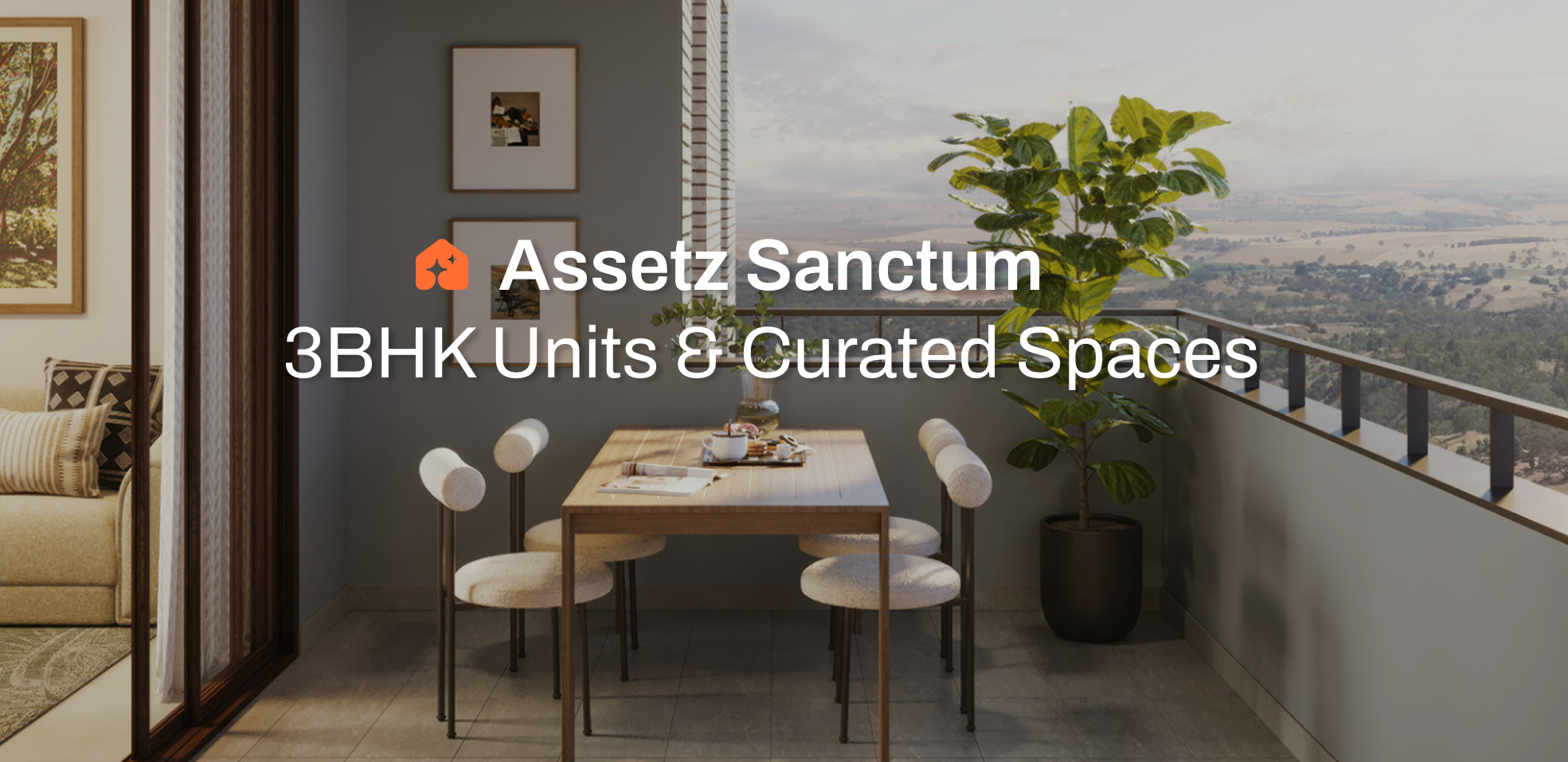 Assetz Sanctum: 3BHK Units & Curated Spaces