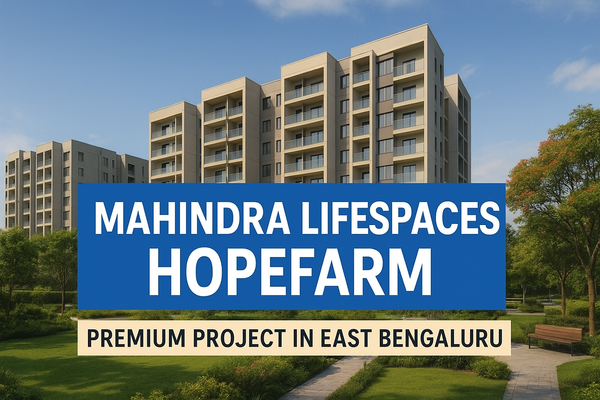 Mahindra Lifespaces Hopefarm (Whitefield): Premium Project in East Bengaluru