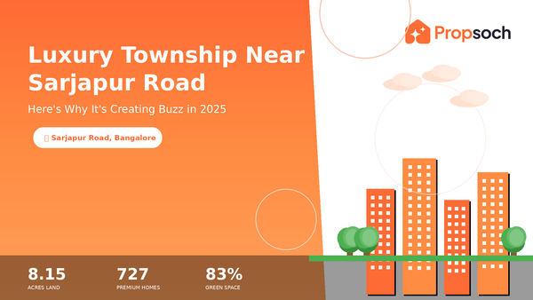 Luxury Township Near Sarjapur Road: Here’s Why It’s Creating Buzz in 2025