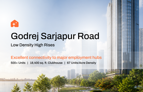 Godrej Sarjapur Road: Low-Density High Rises